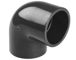 Coude PVC 90° 50 mm F/F