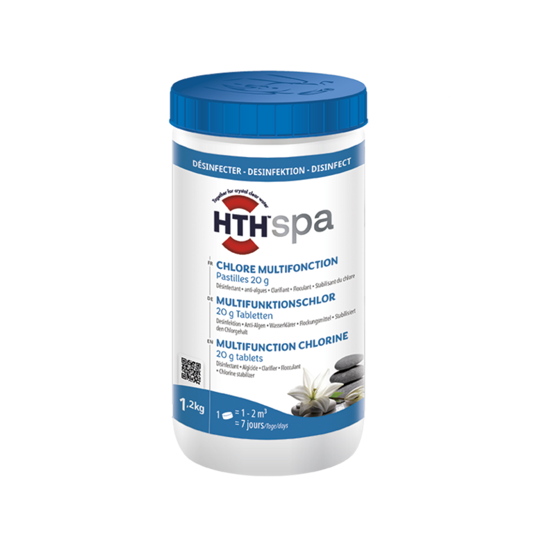 Pastilles de Chlore Multifonction HTH Spa