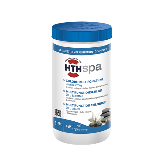 Pastilles de Chlore Multifonction HTH Spa