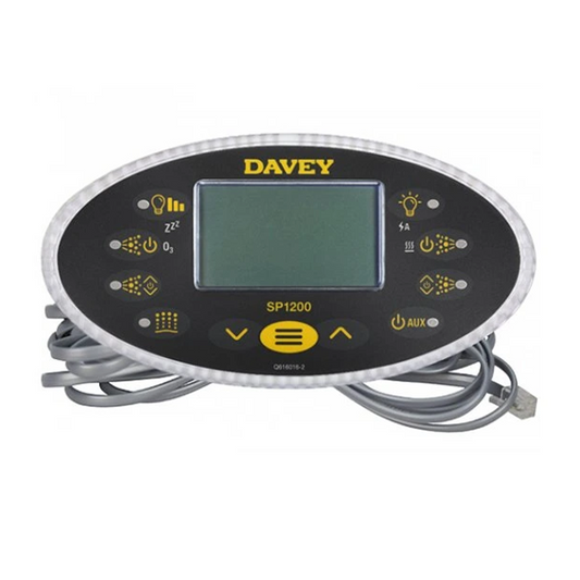 Clavier de commande SP1200 Oval