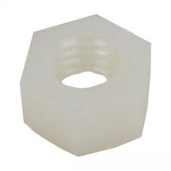 Ecrou pour lentille Sloan LED, 3/18-16, Hexagone, Nylon