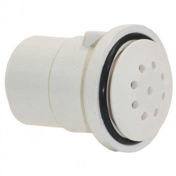 Buse d'air style poivrier blanc 1"
