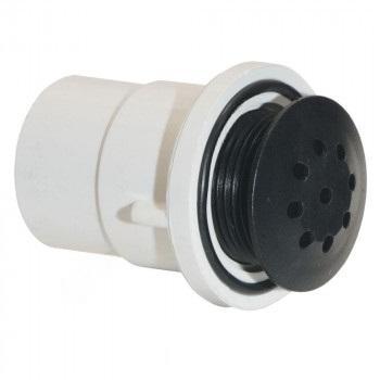 Buse d'air style poivrier noire 1"