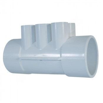Nourrice eau 2" F/F, 6 sorties 1/2" F