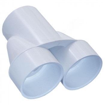 Nourrice eau 1,5" en Y, 2 sorties 1,5"